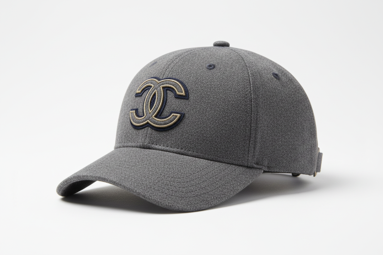 A stylish baseball cap on a white background